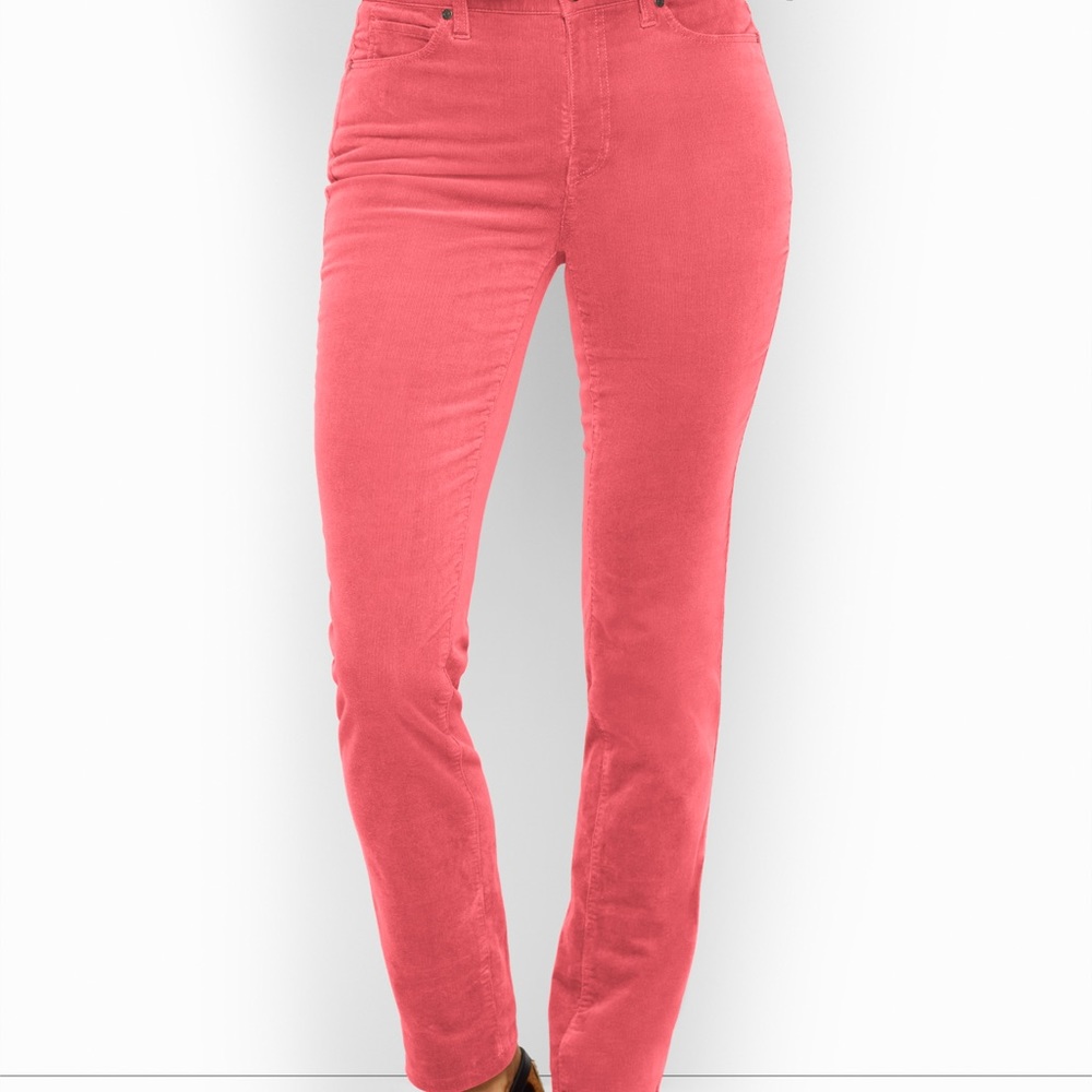 Corduroy pants 10R, Garden Rose from Talbots